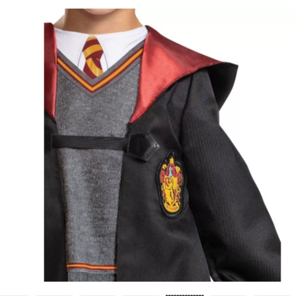 Harry Potter Robe, Official Hogwarts Wizarding World Costume Robes, Kids size 4T - Picture 3 of 10